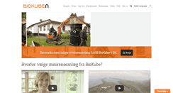 Desktop Screenshot of biokube.dk