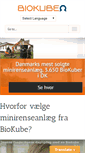 Mobile Screenshot of biokube.dk